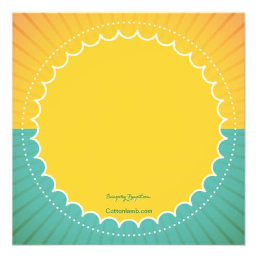 Bright and Sunny Invitation