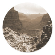 Bright Angel Trail, Grand Canyon stickers by AZHiker9 Bright Angel Trail, Grand Canyon stickers