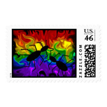 Bright Ants! Stamp
