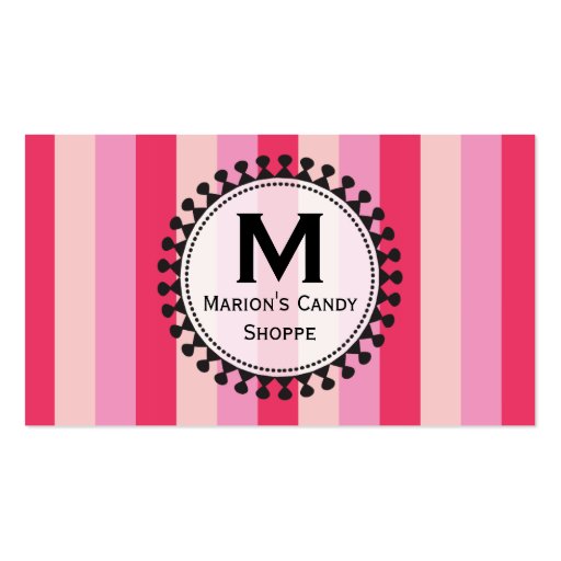 Bright Awnings Pink Business Cards