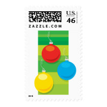Bright Baubles Postage Stamps
