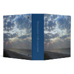 Bright "Beach Morning" (Oak Island, NC) binders