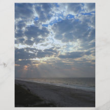 Bright "Beach Morning" (Oak Island, NC) Custom Flyer