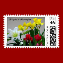 Bright & Beautiful postage
