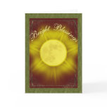Bright Blessings Holiday Card