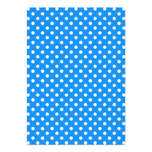 Bright Blue Baby Boy Shower Invitation