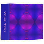 bright blue pink binders