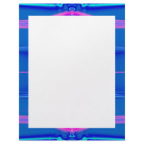 bright blue pink letterhead by DonnaGrayson bright blue pink letterhead