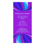 bright blue purple rack cards