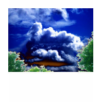 Bright Blue&White Cumulus congestus and Glowing Tr t-shirts by Kenny42077 Bright Blue&White Cumulus congestus and Glowing Tr t-shirts