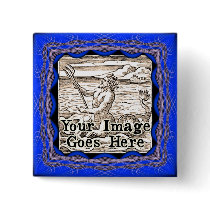 Bright Blurple Blue Fantasy Frame Template Pin buttons by JaZilla Bright Blurple Blue Fantasy Frame Template Pin buttons