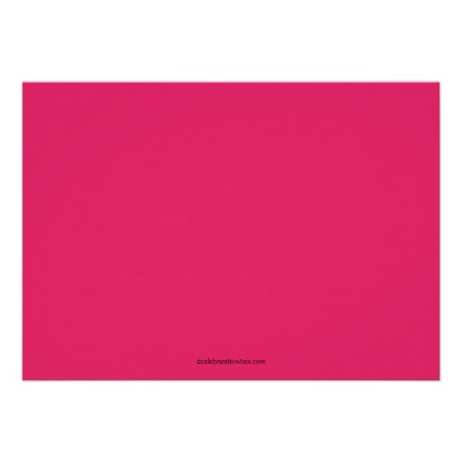 Bright & Bold Ladybug Birthday Invitation