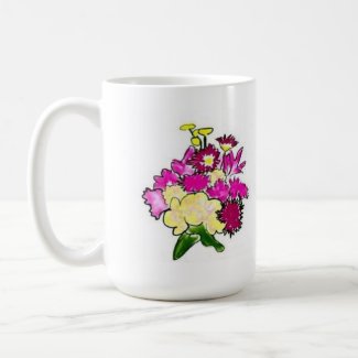 Bright Bouquet mug mug