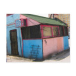 bright building postcards