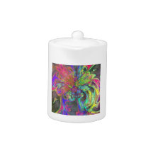 Bright Burst of Color – Salmon & Indigo Deva