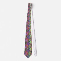 Bright Burst of Color – Salmon & Indigo Deva Neckwear