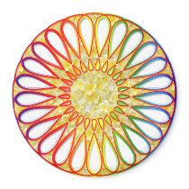 Bright Bursts Magnet