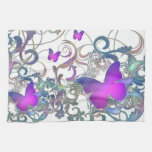 Bright Butterflies Kitchen Towels