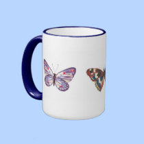 Bright Butterflies mugs