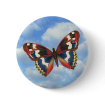 Bright Butterfly buttons by Lidusik Bright Butterfly buttons
