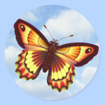 Bright Butterfly stickers