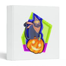 Bright cat & Pumpkin binders
