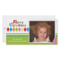 Bright Cheery Argyle Christmas photo cards by NicChic Bright Cheery Argyle Christmas photo cards