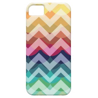 Bright Chevron Scallop Summer Pattern iPhone 5