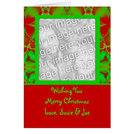 Bright Christmas Frame Card