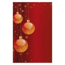 Bright Christmas ornaments stationery