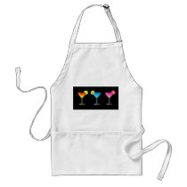 Bright Cocktail Trio Aprons