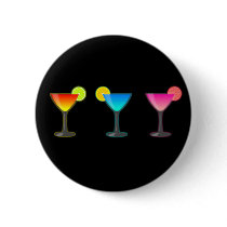 Bright Cocktail Trio Buttons