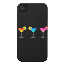 Bright Cocktail Trio Iphone 4 Covers