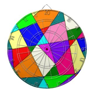 bright-colored-abstract dartboards