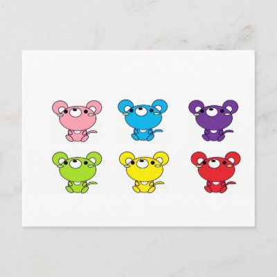 colored mice