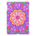 Bright Colorful Flower Kaleidoscope iPad Mini Case