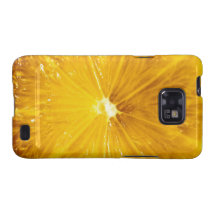 Bright Colorful Lemon Close Up Samsung Galaxy Cases