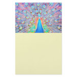 Bright Colorful *Peacock* Spirit Design Stationery Paper