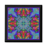 Bright Colorful Tile Magnet magnets