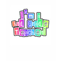 Bright Colors 3rd Grade Teacher t-shirts