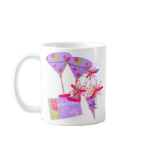 Bright Colors Bachelorette Party Mugs