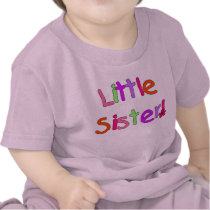 Bright Colors Little Sister Tee Shirt