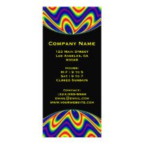bright colors rack cards