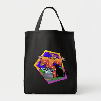 Bright colors witch bag
