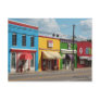 Bright Colourful Buildings Postcard