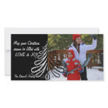 Bright Cristmas Tree Photo Card