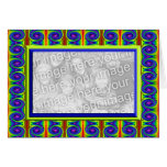 bright curls photo frame card