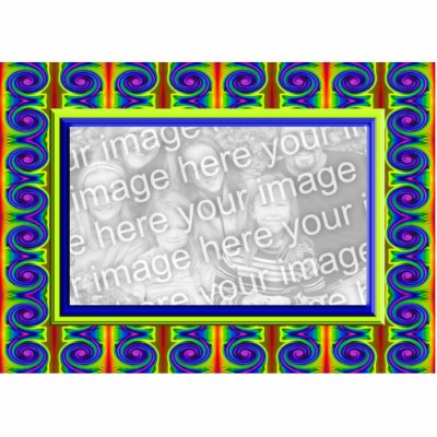bright curls  photof rame acrylic cut outs by DonnasPhotoFrames