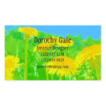 Bright Dandelions Business Card