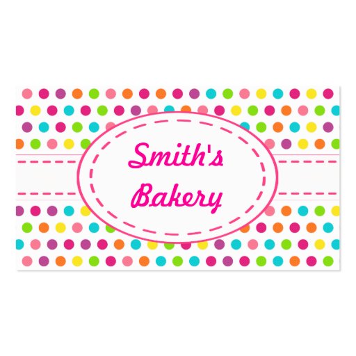 Bright Dots Business Cards (front side)